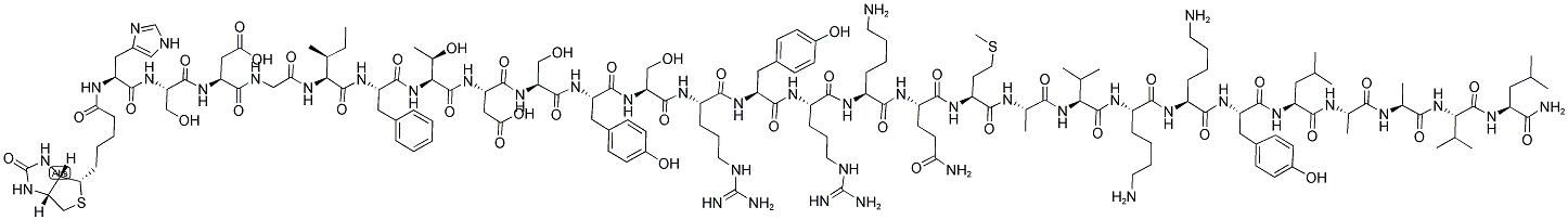 BIOTINYL-PACAP-27 (HUMAN, OVINE, RAT) Struktur