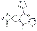 2-BROMO-2-NITRO-3-[(2-THIENYLCARBONYL)OXY]PROPYL THIOPHENE-2-CARBOXYLATE Struktur