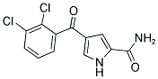 4-(2,3-DICHLOROBENZOYL)-1H-PYRROLE-2-CARBOXAMIDE Struktur