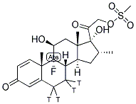 DEXAMETHASONE MESYLATE, [6,7-3H(N)] Struktur