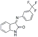 3-(3-TRIFLUOROMETHYLPHENYLIMINO)-INDOLIN-2-ONE