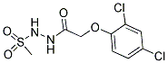 2-(2,4-DICHLOROPHENOXY)-N-((METHYLSULFONYL)AMINO)ETHANAMIDE Struktur