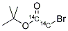 T-BUTYL BROMOACETATE, [1,2-14C] Struktur