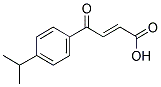 3-(4-ISOPROPYLBENZOYL)ACRYLIC ACID Struktur