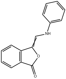 3-(ANILINOMETHYLENE)-2-BENZOFURAN-1(3H)-ONE Struktur