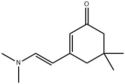 3-[2-(DIMETHYLAMINO)VINYL]-5,5-DIMETHYL-2-CYCLOHEXEN-1-ONE Struktur