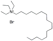 CETYLTRIETHYLAMMONIUMBROMIDE Struktur