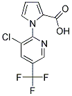 1-[3-CHLORO-5-(TRIFLUOROMETHYL)-2-PYRIDINYL]-1H-PYRROLE-2-CARBOXYLIC ACID Struktur