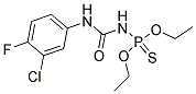 1-(3-CHLORO-4-FLUOROPHENYL)-3-(ETHYLTHIOPHOSPHINATO)UREA Struktur