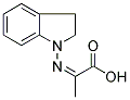 2-[(2,3-DIHYDROINDOL-1-YL)IMINO]PROPANOIC ACID Struktur