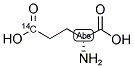 GLUTAMIC ACID, D-, [5-14C] Struktur