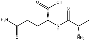 H-ALA-D-GLN-OH Structure