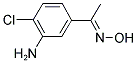 1-(3-AMINO-4-CHLOROPHENYL)ETHAN-1-ONE OXIME Struktur