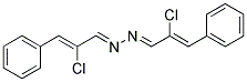 1,2-DI(2-CHLORO-3-PHENYLPROP-2-ENYLIDENE)HYDRAZINE Struktur