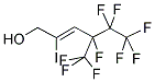 4,5,5,6,6,6-HEXAFLUORO-4-TRIFLUOROMETHYL-2-IODO-2-HEXEN-1-OL Struktur