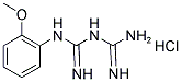 1-(2-METHOXYPHENYL)BIGUANIDE HYDROCHLORIDE Struktur