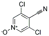 3,5-DICHLORO-4-CYANOPYRIDINIUM-1-OLATE Struktur