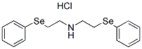 N,N-DI[2-(PHENYLSELENO)ETHYL]AMINE HYDROCHLORIDE Struktur