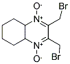 2,3-BIS(BROMOMETHYL)-4A,5,6,7,8,8A-HEXAHYDRO-QUINOXALINE-1,4-DIOXIDE Struktur