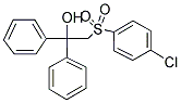 2-[(4-CHLOROPHENYL)SULFONYL]-1,1-DIPHENYL-1-ETHANOL Struktur