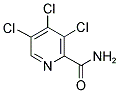 3,4,5-TRICHLOROPYRIDINE-2-CARBOXAMIDE Struktur