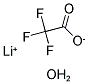 LITHIUM TRIFLUOROACETATE MONOHYDRATE Struktur