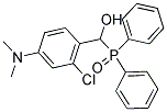 [2-CHLORO-4-(DIMETHYLAMINO)PHENYL](DIPHENYLPHOSPHORYL)METHANOL Struktur