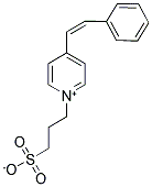 3-(4-STYRYLPYRIDINIUM-1-YL)PROPANE-1-SULFONATE Struktur