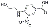 4-(2-HYDROXY-ETHYLAMINO)-3-NITRO-BENZOIC ACID Struktur