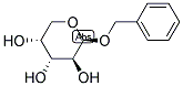 BENZYL-BETA-D-ARABINOPYRANOSIDE Struktur