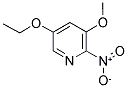 5-ETHOXY-2-NITRO-3-METHOXYPYRIDINE Struktur