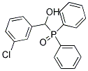 (3-CHLOROPHENYL)(DIPHENYLPHOSPHORYL)METHANOL Struktur