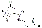 4-[(1-ADAMANTYLCARBONYL)AMINO]BUTANOIC ACID Struktur