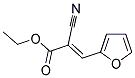 ETHYL 2-NITRILO-3-(2-FURYL)PROP-2-ENOATE Struktur