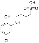 2-(4-SULFOBUTYLAMINO)-4-CHLOROPHENOL Struktur