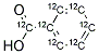 BENZOIC ACID-12C7 Struktur