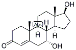 4-ANDROSTEN-7-ALPHA, 17-BETA-DIOL-3-ONE Struktur