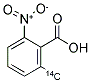 2-METHYL-6-NITROBENZOIC ACID, [METHYL-14C] Struktur