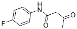 N-(4-FLUORO-PHENYL)-3-OXO-BUTYRAMIDE Struktur