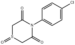 4-(4-CHLOROPHENYL)-1LAMBDA4,4-THIAZINANE-1,3,5-TRIONE Struktur