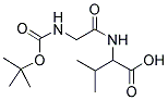 BOC-GLY-DL-VAL-OH Struktur
