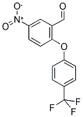 2-(4-TRIFLUOROMETHYLPHENOXY)-5-NITROBENZALDEHYDE Struktur