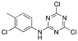 N2-(3-CHLORO-4-METHYLPHENYL)-4,6-DICHLORO-1,3,5-TRIAZIN-2-AMINE Struktur