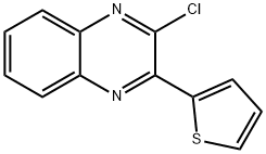 2-CHLORO-3-(2-THIENYL)QUINOXALINE Struktur