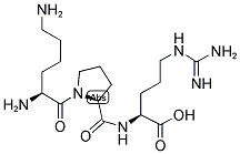 H-LYS-PRO-ARG-OH Struktur
