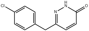 6-(4-CHLOROBENZYL)-3-PYRIDAZINOL Struktur