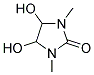 4,5-DIHYDROXY-1,3-DIMETHYL-IMIDAZOLIDIN-2-ONE Struktur