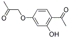 1-(4-ACETYL-3-HYDROXYPHENOXY)ACETONE Struktur