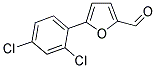 5-(2,4-DICHLORO-PHENYL)-FURAN-2-CARBALDEHYDE Struktur