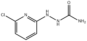 2-(6-CHLORO-2-PYRIDINYL)-1-HYDRAZINECARBOXAMIDE Struktur